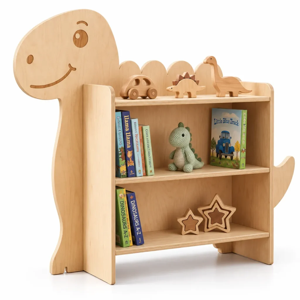 Kệ Khủng Long bằng gỗ Plywood