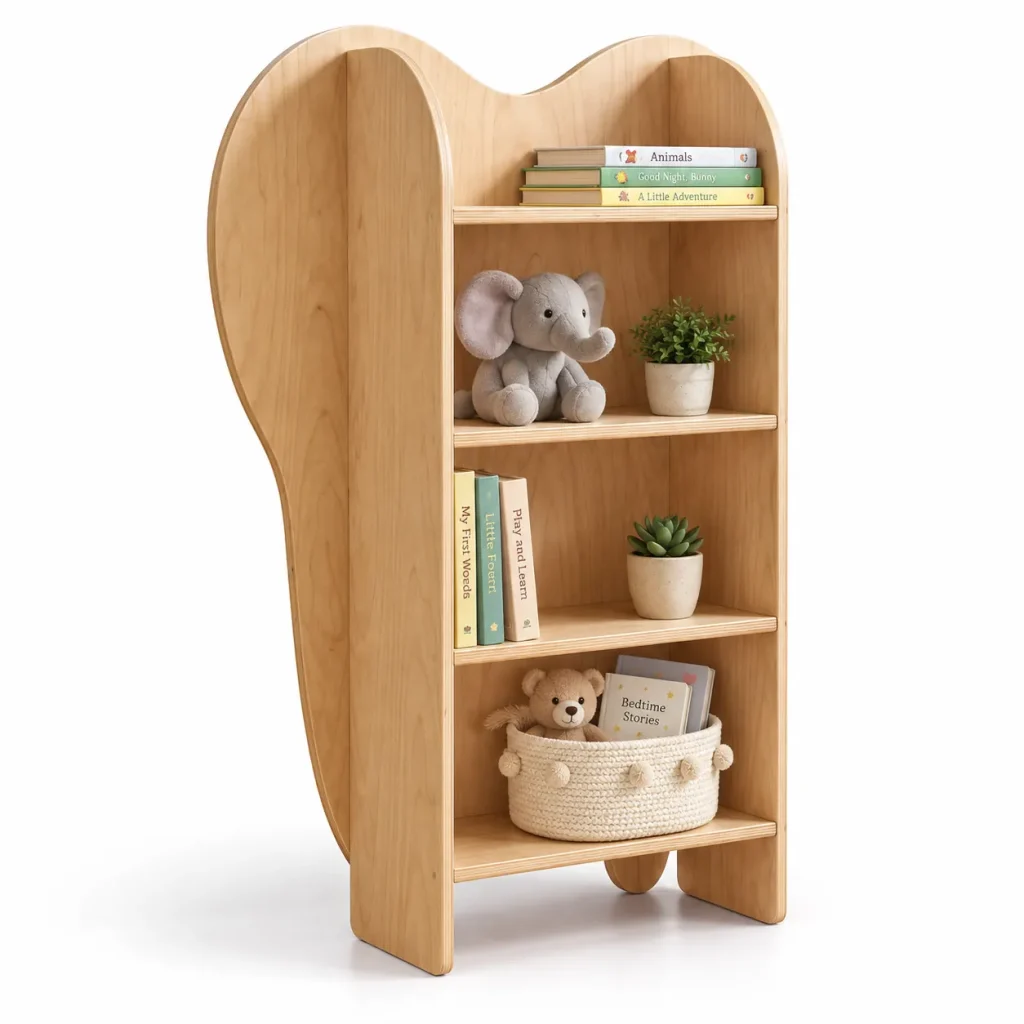 Kệ Trái Tim bằng gỗ Plywood