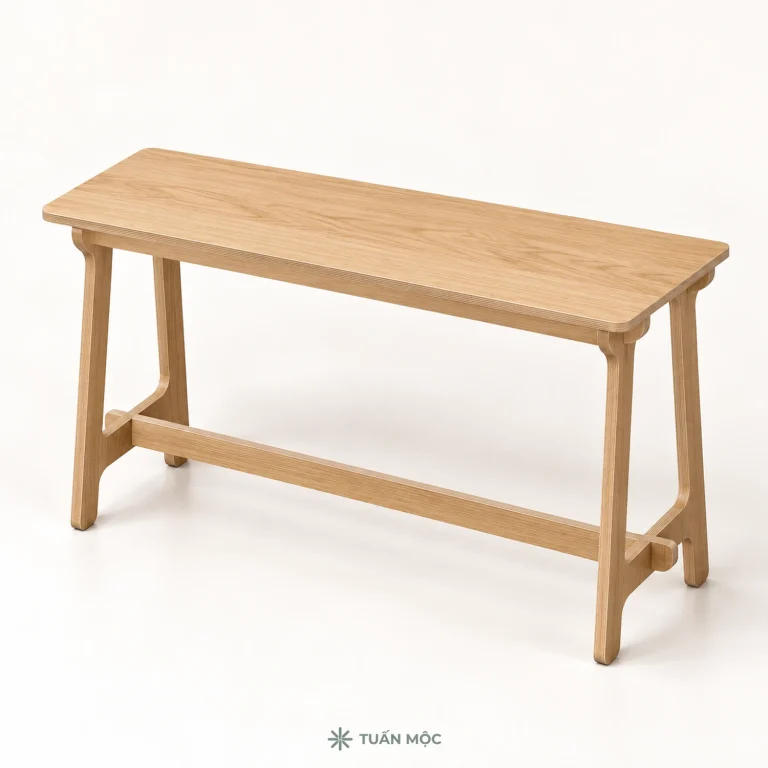 Bàn học gỗ bằng gỗ Plywood